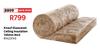 Kanuf Glasswool Ceiling Insulation 135mm 9Sqm 81423745