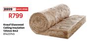 Kanuf Glasswool Ceiling Insulation 135mm 9Sqm 81423745