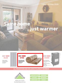 Leroy Merlin : Same Home Just Warmer (01 May - 31 May 2026), page 1