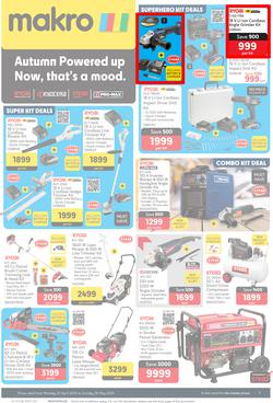 Makro : Autumn Powered Up Now, That's A Mood (22 April - 26 May 2024), page 1