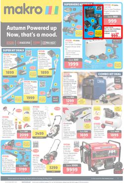 Makro : Autumn Powered Up Now, That's A Mood (22 April - 26 May 2024), page 1