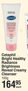 Cetaphil Bright Healthy Radiance Brightness Reveal Creamy Cleanser-100g Each