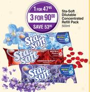 Sta Soft Dilutable Concentrated Refill Pack-500ml