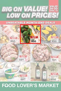 Food Lover's Market Western Cape : Unbeatable Month-End Deals (24 April - 30 April 2023), page 1