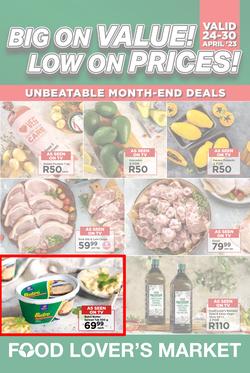 Food Lover's Market Western Cape : Unbeatable Month-End Deals (24 April - 30 April 2023), page 1