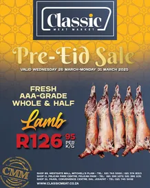 Classic Meat Market : Pre Eid Sale (26 March - 31 March 2025)