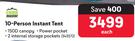 Campmaster 10 Person Instant Tent