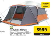 Campmaster Family Cabin 800 Tent