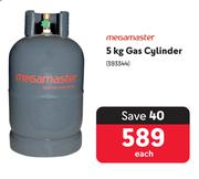 Megamaster 5Kg Gas Cylinder-Each