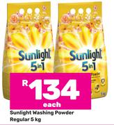 Sunlight Washing Powder Regular-5kg