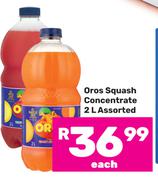 Oros Squash Concentrate-2L