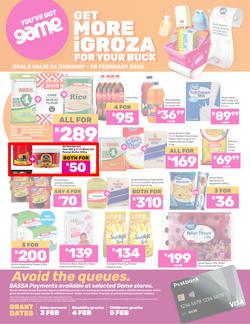 Game SASSA : Get More iGroza For Your Buck (24 January - 08 February 2026), page 1