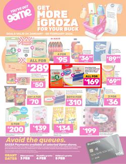 Game SASSA : Get More iGroza For Your Buck (24 January - 08 February 2026), page 1