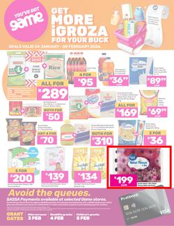 Game SASSA : Get More iGroza For Your Buck (24 January - 08 February 2026), page 1