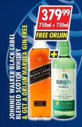 Johnnie Walker Black Label Blended Scotch Whisky-750ml