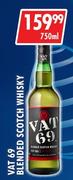 VAT 69 Blended Scotch Whisky-750ml