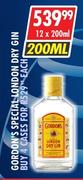 Gordon's Special London Dry Gin-12 x 200ml 