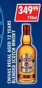 Chivas Regal Aged 12 Years Blended Scotch Whisky-750ml