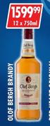 Olof Bergh Brandy-12 x 750ml