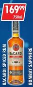 Bacardi Spiced Rum-750ml