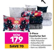 3 Piece Comforter Set-Per Set