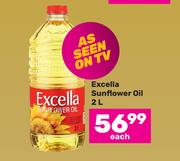 Excella Sunflower Oil-2L Each