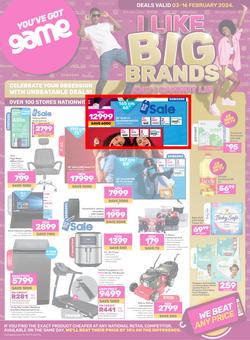 Game : Big Brands (03 February - 16 February 2024), page 1