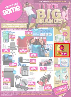 Game : Big Brands (03 February - 16 February 2024), page 1