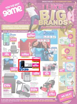 Game : Big Brands (03 February - 16 February 2024), page 1
