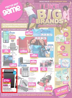 Game : Big Brands (03 February - 16 February 2024), page 1