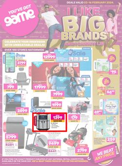 Game : Big Brands (03 February - 16 February 2024), page 1