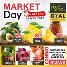 Goal Supermarket : Market Day (05 May 2022 Only!)