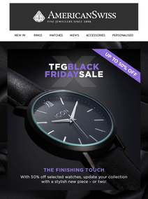 American Swiss : Black Friday Up To 50% Off 