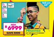 Hisense 65" (165cm) UHD Smart TV 65A6N