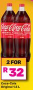 Coca Cola Original-For 2 x 1.5L
