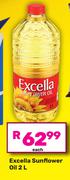 Excella Sunflower Oil-2L Each