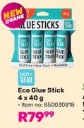Pen + Gear Eco Glue Stick 850030818-4 x 40g