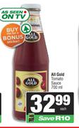 All Gold Tomato Sauce-700ml
