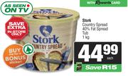 Stork Country Spread 40% Fat Spread Tub-1Kg