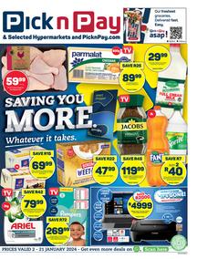 Pick n Pay Western Cape : Specials (02 January - 21 January 2024)