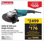 Makita 2200W 230mm Angle Grinder