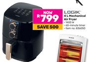 Logik 4L Mechanical Air Fryer