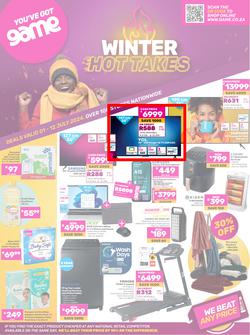 Game : Winter Hot Takes (01 July - 12 July 2024), page 1