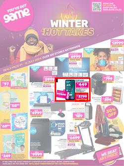 Game : Winter Hot Takes (01 July - 12 July 2024), page 1