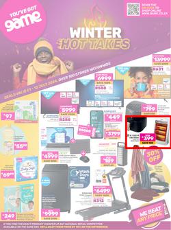 Game : Winter Hot Takes (01 July - 12 July 2024), page 1