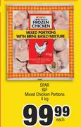 Spar IQF Chicken Portions-4Kg Each