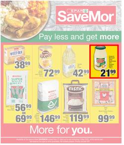SPAR SAVEMOR EASTERN CAPE : Pay Less And Get More (21 April - 3 May 2020), page 1