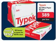 Typex A4 Office Paper 80Gsm 12434-Per Box