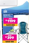 Campmaster Instant 205 Plus Gazebo Teal