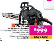 Stramm 45cc Petrol Chainsaw
